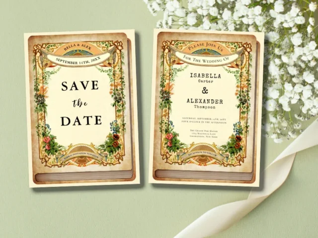 Literary Wedding Inspiration for An Epic Love Story