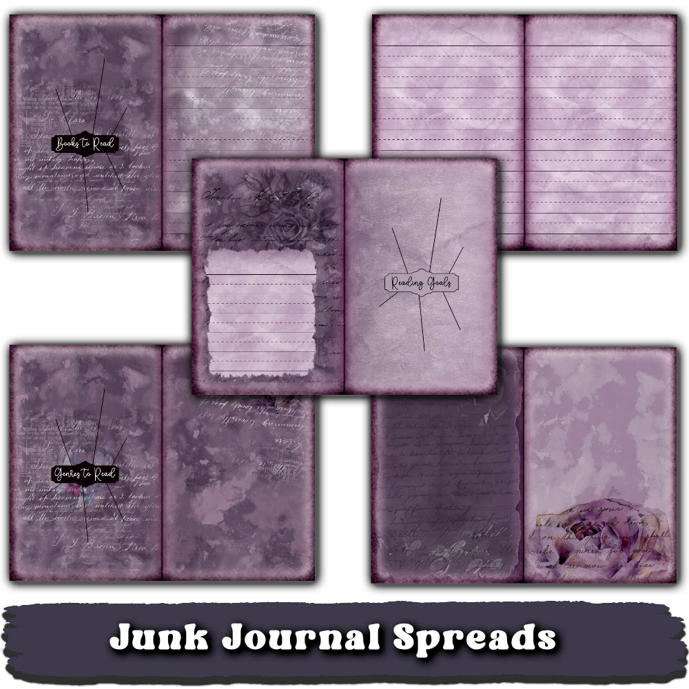 purple script journal