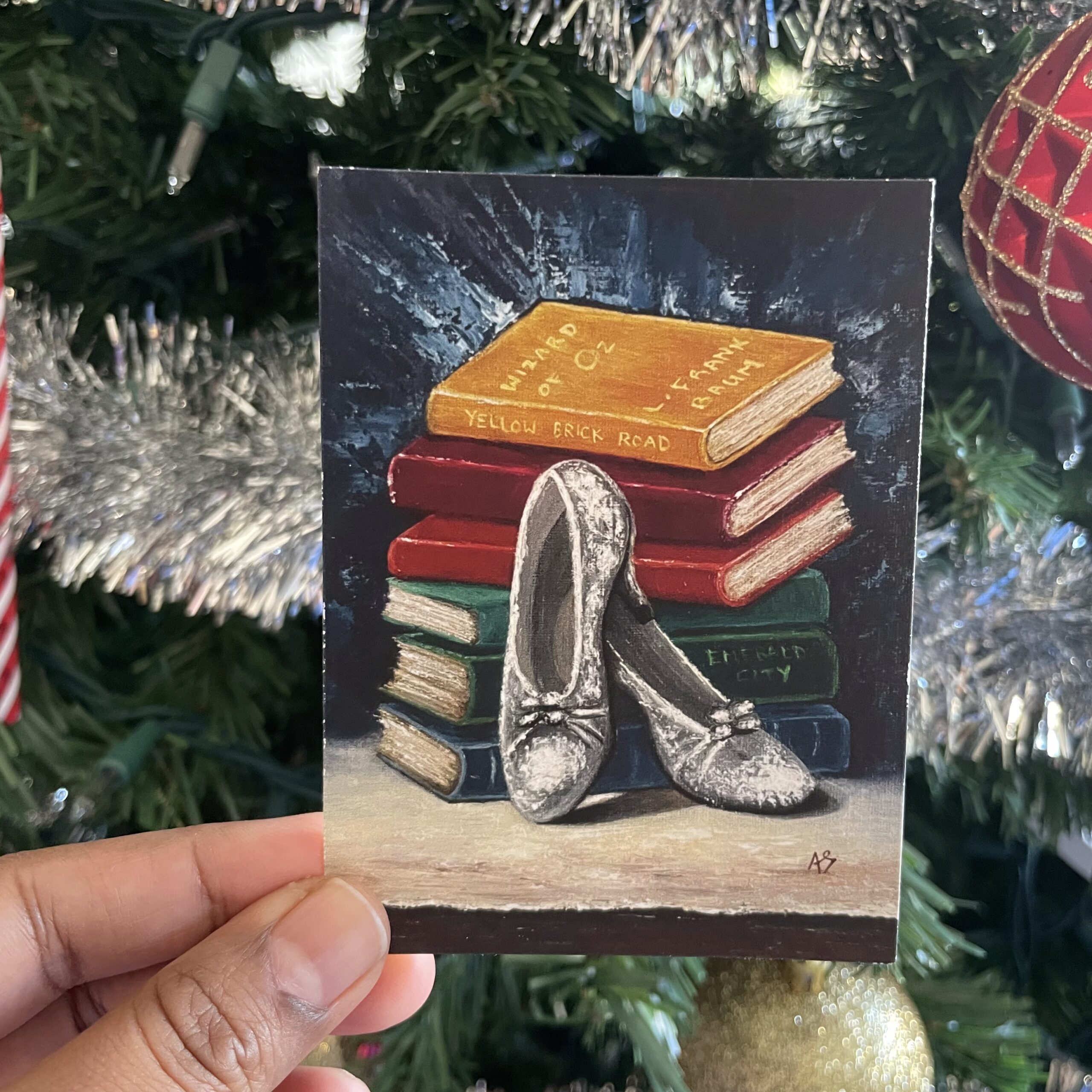 Dorothy's Silver Shoes Wizard of Oz