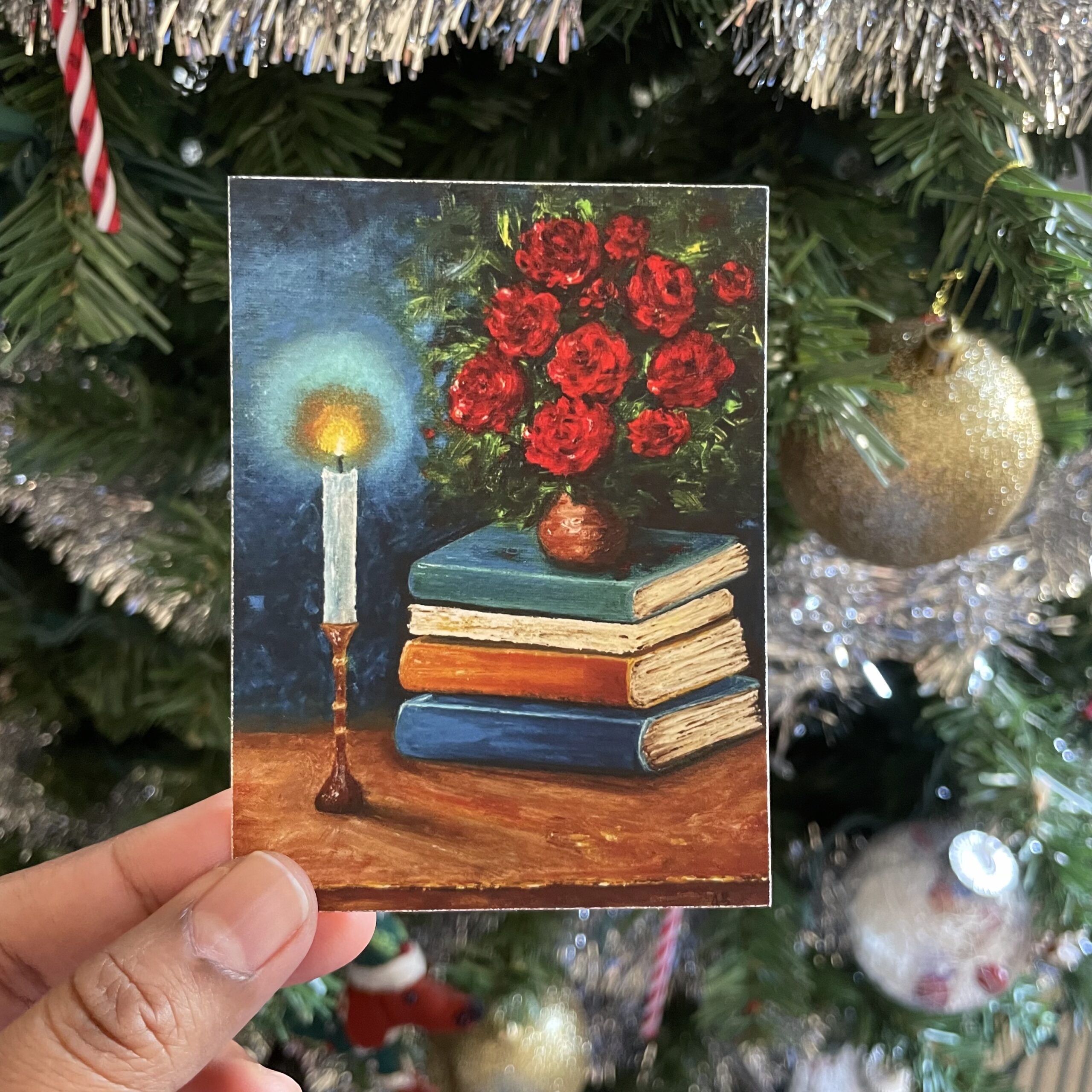 Books Illuminate Still Life