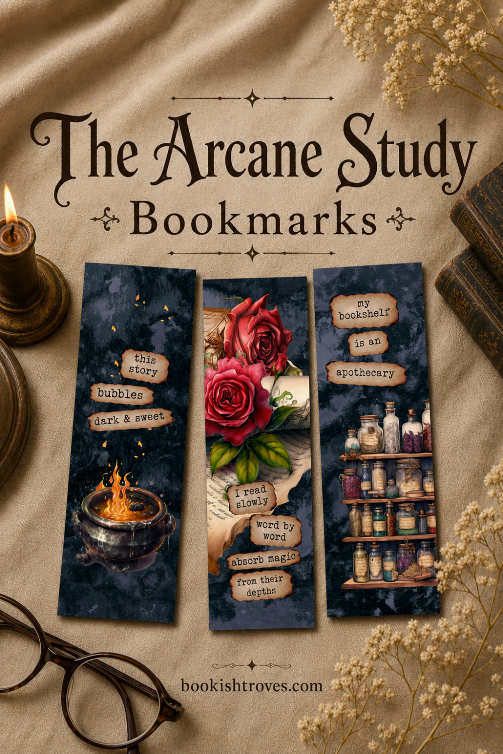 The Arcane Study Bookmarks