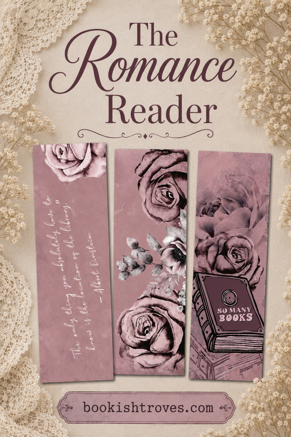 The Romance Reader Bookmarks