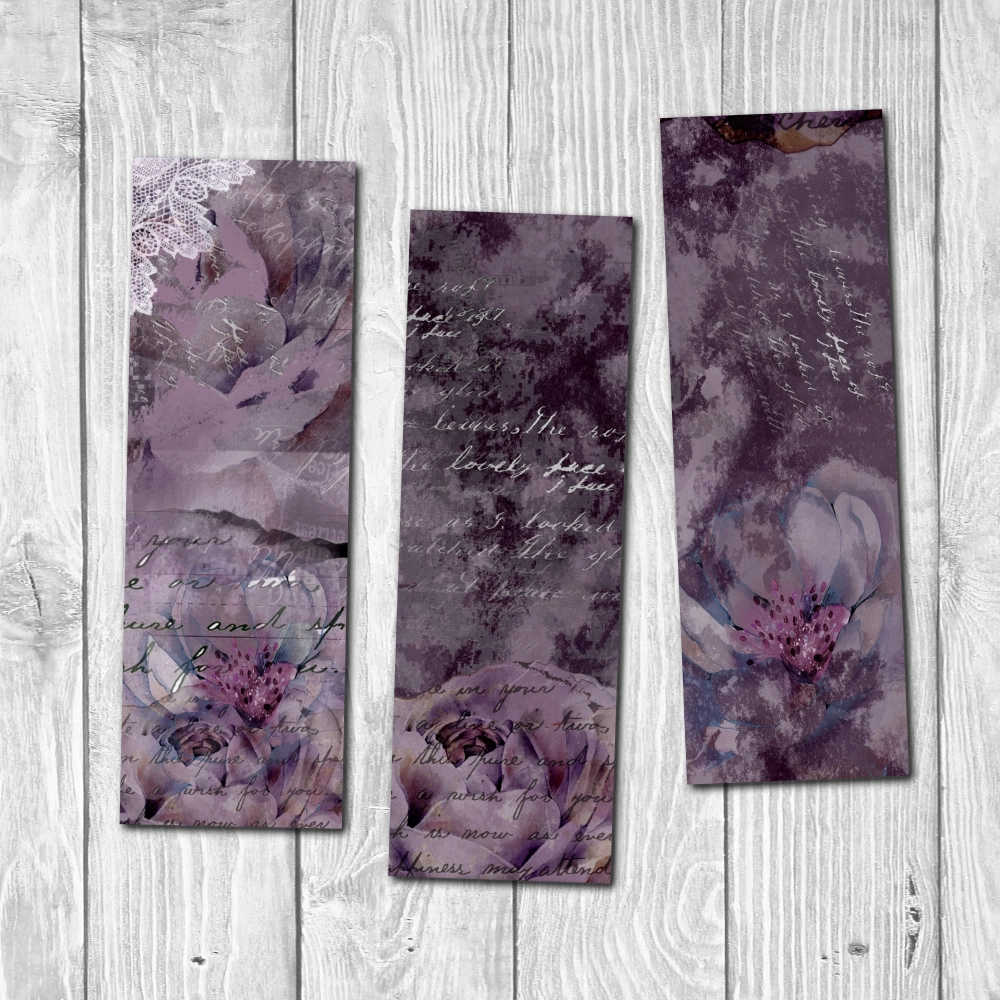 Purple Prose Bookmarks